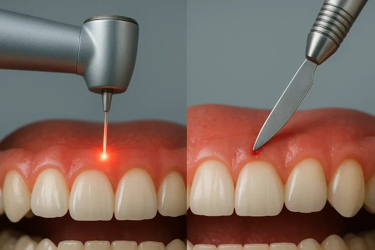 reasons to choose laser gum removal over traditional surgery