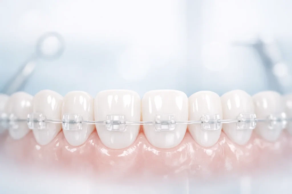 transparent dental braces